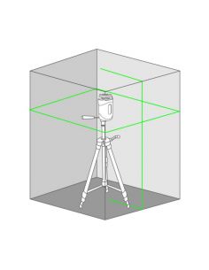 METRICA FLASH GREEN 360° - Niveau laser vert