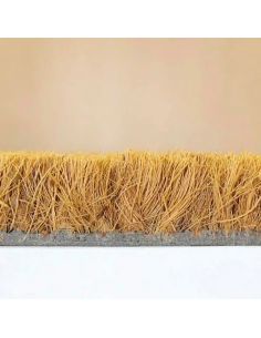 Gros plan sur fibre naturel coco du tapis