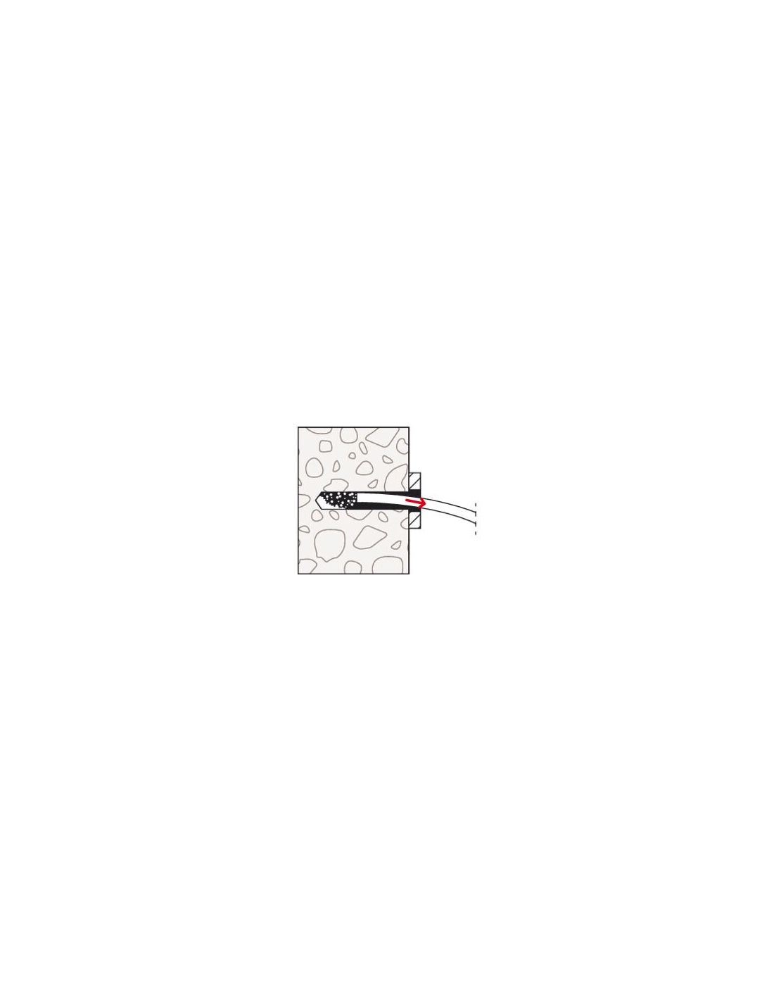 schéma Instruction de montage 2 Goujon FBN II 12/10 -12/20-12/50-12/100 en acier électrozingué Fischer