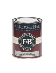 Pot de 750ml de Wood Primer & Undercoat dark tones - FARROW & BALL vue de face