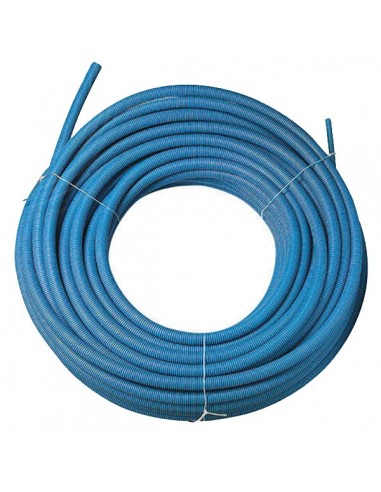 Tube per pex à gaine bleu 10/12 - qualite alimentaire 15m - Fixoconnect