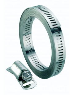 Collier de serrage bande acier 9 mm plage de serrage : 9 à 18mm