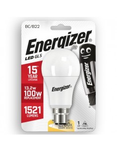 Blister de 1 Ampoule Energizer LED Standard B22 12.5W/100W