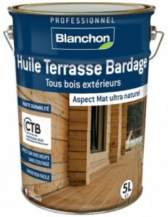 Huile Terrasse Bardage Blanchon pot 5L